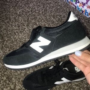 black new balance sneakers